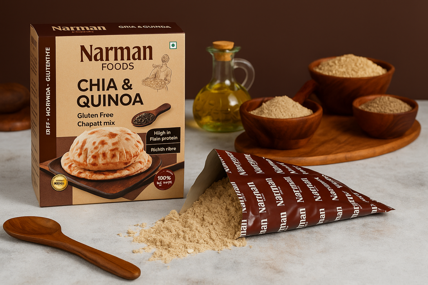 Creative Ways to Enjoy Chia &amp; Quinoa Chapati Mix