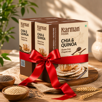 Narman Foods 2x Combo  - Chia & Quinoa Gluten Free Chapati Mix