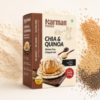 Narman Foods - Chia & Quinoa Gluten Free Chapati Mix