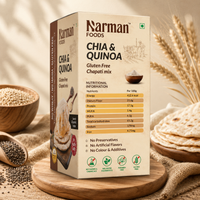 Narman Foods - Chia & Quinoa Gluten Free Chapati Mix