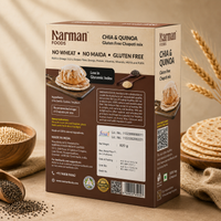 Narman Foods - Chia & Quinoa Gluten Free Chapati Mix